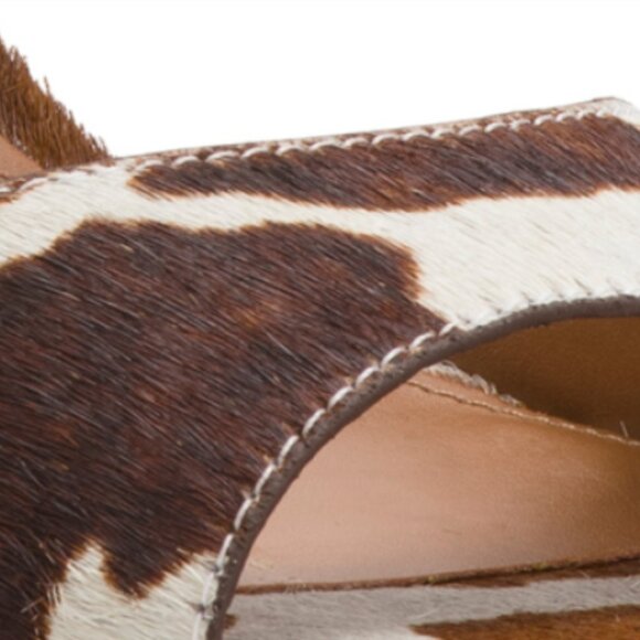 STEVE MADDEN Made In Brazil Leather Cologne Platform Heels - Picture 4 of 4